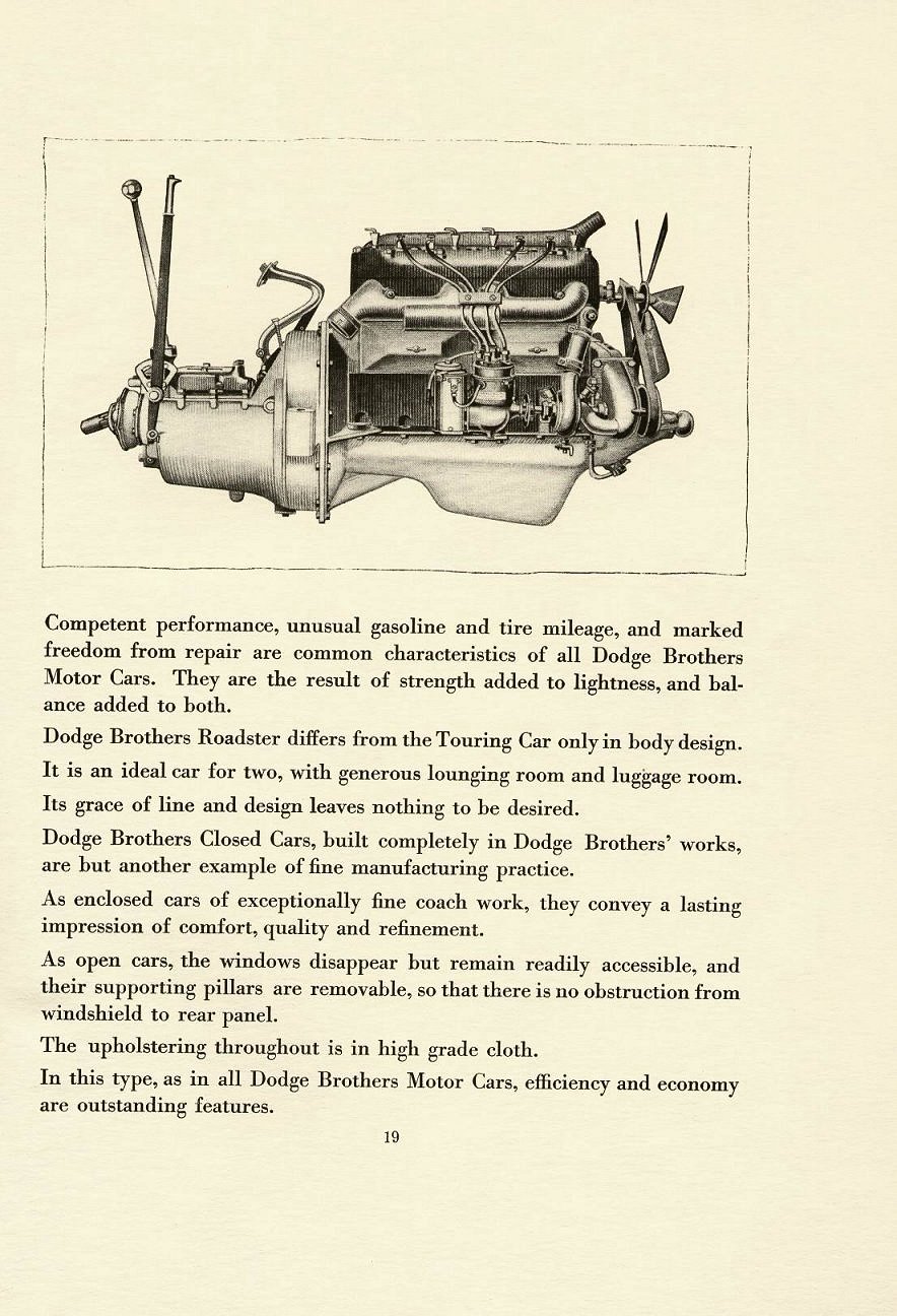 1920 Dodge Brothers Brochure Page 2